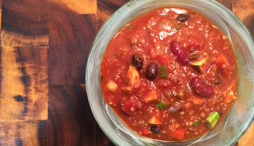 Vegetarian Quinoa Chili Recipe